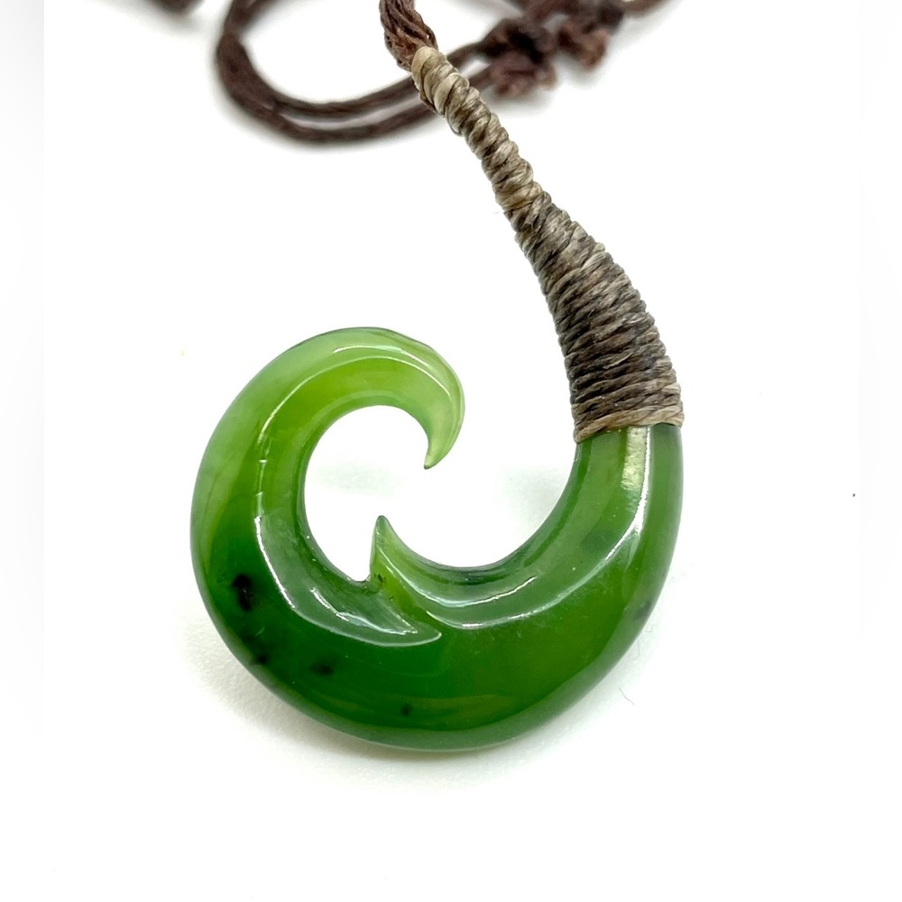 New Zealand Green Jade Necklace